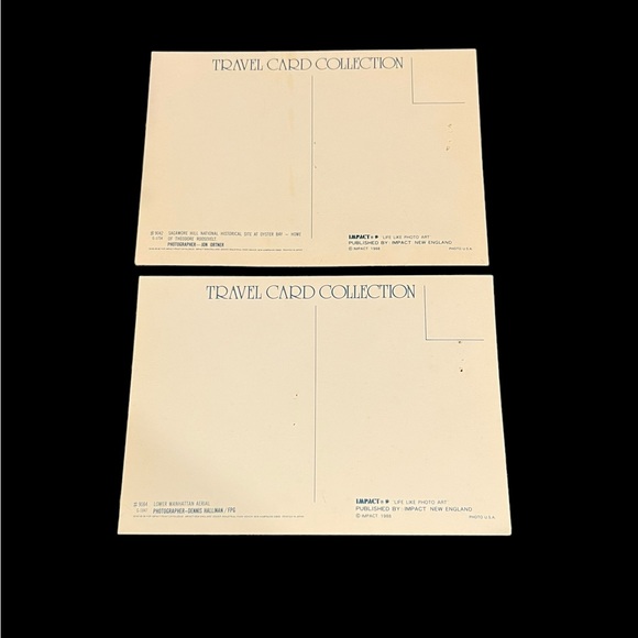 Vintage New York City ViewTwin Towers & Long Island Theodore Roosevelt Postcard - Picture 6 of 6